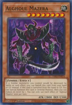 Yugioh 3x Alghoul Mazera - DIFO-EN014 - Common - 1st Edition - Image 1