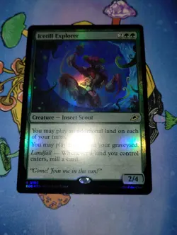 1x - MTG - Icetill Explorer Edge of Eternities regular Foil - Image 1