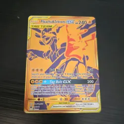 Pokemon Pikachu & Zekrom GX SM248 Sun & Moon Black Star Promo - NM - Image 1