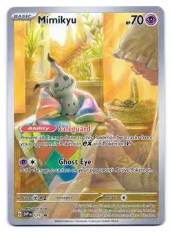 Mimikyu 075 Holo Promo Scarlet & Violet Promo Pokemon NM - Image 1