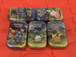 Pokemon Ascended Heroes Mini Tins - Complete Art Set Sealed - Lot of 5 Brand New - Image 1