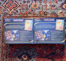 Pokemon TCG Chaos Rising Pokemon Center ETB Elite Trainer Box x2 NEW SEALED - Image 2