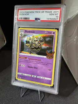 Pokemon Dusknoir 071/185 Holo (Trick or Trade 2023) PSA 10 - Image 1