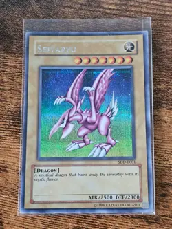 Seiyaryu - SDD-E001 - Prismatic Secret Rare (NM+) Yu-Gi-Oh! TCG Yugio - Image 1