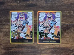 2x One Piece Gold Don OP16 The Time Of Battle NM/Mint - Image 1