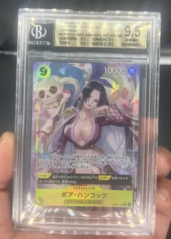 2026 ONE PIECE THE AZURE SEA'S SEVEN #OP14112 BOA HANCOCK ALT ART SR BGS 9.5 - Image 1