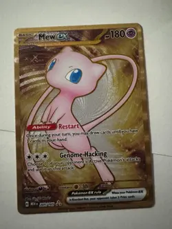 Mew ex - (151 Metal Card) 205/165 Sv: Scarlet & Violet 151 Regular - Image 1