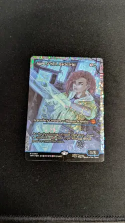 April O'Neil, Hacktivist #0292 (Foil, Legendary Creature - TMNT Set) - Image 1