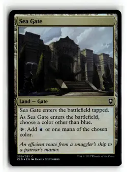 Sea Gate Foil C Commander Legends: Battle for Baldur's Gate 359 NM - Image 1