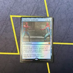 Imposter Syndrome M 34 FOIL MTG Spider-Man ENGLISH Magic The Gathering - Image 1