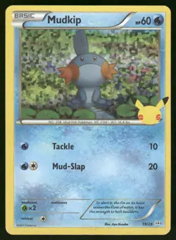 Mudkip 019/025 Promo McDonald's 25th Anniversary Promos Pokemon Holo Near Mint - Image 1
