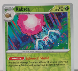 Rabsca - Reverse Holo - Temporal Forces - 024/162 - Pokemon TCG -NM -U Pick - Image 1