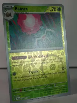 Rabsca - Reverse Holo - Temporal Forces - 024/162 - Pokemon TCG -NM -U Pick - Image 4
