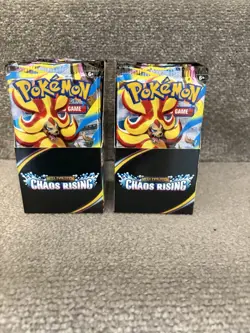 Pokemon TCG Chaos Rising Half Booster Box - Packs Still Sealed - X2 - Image 1