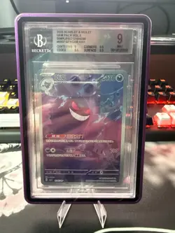 Pokemon Gengar 0307 RRR BGS 9 – Scarlet & Violet Gem Pack Vol. 3 Simplified Chin - Image 1