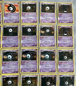 Lot Of 45 Unown Pokemon Cards Diamond & Pearl / Nintendo ex Mint To Well Played - Image 4