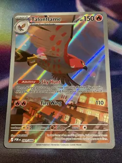 Pokemon TCG Talonflame 091/088 Illustration Rare Perfect Order NM/M - Image 1