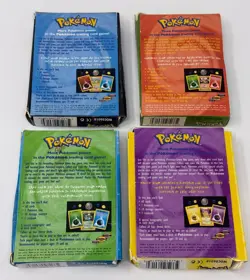 All 4 Base Set Theme Decks 🅱 Blackout Brushfire Overgrowth Zap 🏝 Pokemon WOTC - Image 4