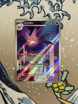 Crobat 093/086 Illustration Rare Pokemon TCG Chaos Rising - Image 1