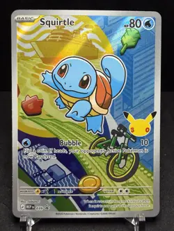 2026 Pokemon TCG First Partner Squirtle Illustration Kanto Promo #39 - Image 1