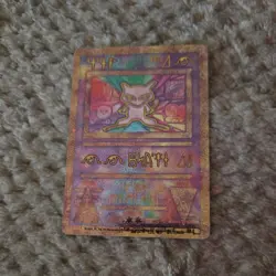 2000 Wizards Of The Coast Pokemon ANCIENT MEW Promo Pokemon Movie 2000 Holo - Image 1