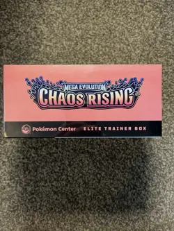 Pokemon TCG Chaos Rising Pokemon Center ETB (New & Sealed) DENTED - Image 5