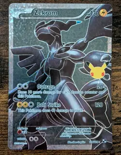 Pokemon Zekrom 114/114 Celebrations Classic Collection NM - Image 1