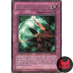 Yugioh Talisman of Spell Sealing AST-049 Rare 1st Edition MP - Image 1