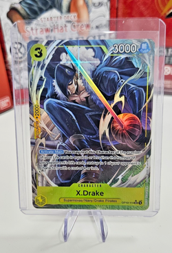 X.Drake (OP10-114 ALT ART) One Piece PRB02 The Best Vol.2 (English) - Image 1