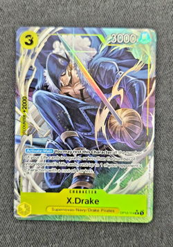 X.Drake (OP10-114 ALT ART) One Piece PRB02 The Best Vol.2 (English) - Image 2