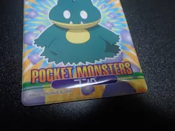 Pokemon Bandai Promo Waterproof Bathroom Menko Card Shining Munchlax #5634 - Image 2