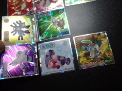Pokemon Wafer Promo Holo Sticker x9 Charizard Milotic Eevee etc #4684 - Image 5