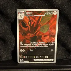 Pokemon TCG Scizor 205/197 Obsidian Flames Illustration Rare NM - Image 1
