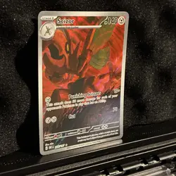 Pokemon TCG Scizor 205/197 Obsidian Flames Illustration Rare NM - Image 2