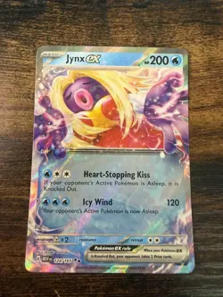 Pokemon TCG 151 Jynx EX 124/165 LP-NM - Image 1