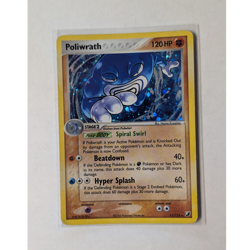 Pokemon Poliwrath 11/115 Unseen Forces Holo Rare Stage 2 English 120 HP 2005 - Image 1