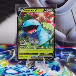 Venusaur V 001/073 Champion's Path Sword & Shield Ultra Rare Pokemon TCG - Image 1