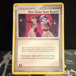 The Pokemon Company Here Comes Team Rocket! 111/109 Secret Rare Holo Eng - Image 1