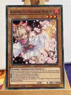 Aschenblute & Freudiger Fruhling SDCB-DE014 Common Deutsch NM YUGIOH - Image 1