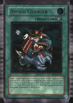 Armed Changer (UTR) EEN-EN045 Elemental Energy Yu-Gi-Oh Unlimited LP - Image 1