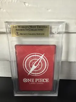 2025 PSA Magazine Promos One Piece OP09-001 Shanks L BGS 9.5 - Image 2