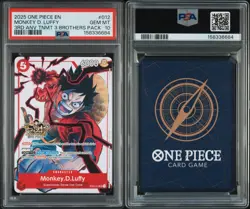 2025 ONE PIECE #012 MONKEY D. LUFFY PSA 10 3rd Anniversary TOURNAMENT English - Image 3