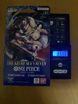 One Piece OP-14 The Azure Sea’s Seven Sleeved Booster Pack - Heavy - 37.17g 🔥🔥 - Image 1