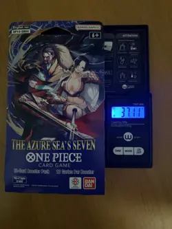 One Piece OP-14 The Azure Sea’s Seven Sleeved Booster Pack - Heavy - 37.11g 🔥🔥 - Image 1
