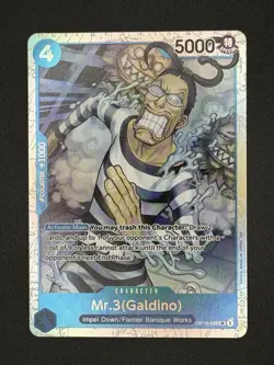 One Piece The Time of Battle OP-16 - Mr.3(Galdino) OP16-056 Super Rare - Image 1