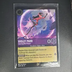 Violet Parr - Learning New Powers 55 Disney Lorcana Promo Cards Cold Foil - Image 1
