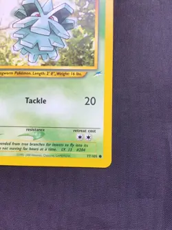 Pokemon Cards: 1st Edition Neo Destiny Common: Pineco 77/105 - Image 4