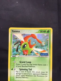 Pokemon Cards: EX Unseen Forces Reverse Holo: Yanma 50/115 - Image 2