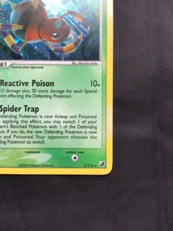 Pokemon Cards: EX Unseen Forces Rare Holo: Ariados 2/115 - Image 5
