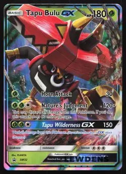 Tapu Bulu GX - SM32 - Ultra Rare - SM Black Star Promos - Pokemon Card - Image 1